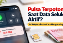 Pulsa Terpotong Saat Data Seluler Aktif