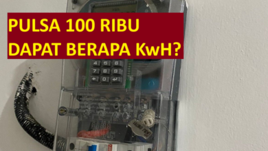 Pulsa listrik 100 Ribu Dapat berapa kWh