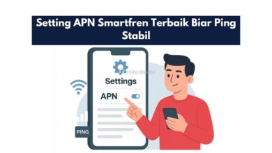 Setting APN Smartfren Terbaik Biar Ping Stabil