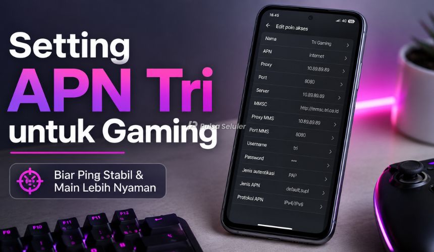 Setting APN Tri untuk Gaming