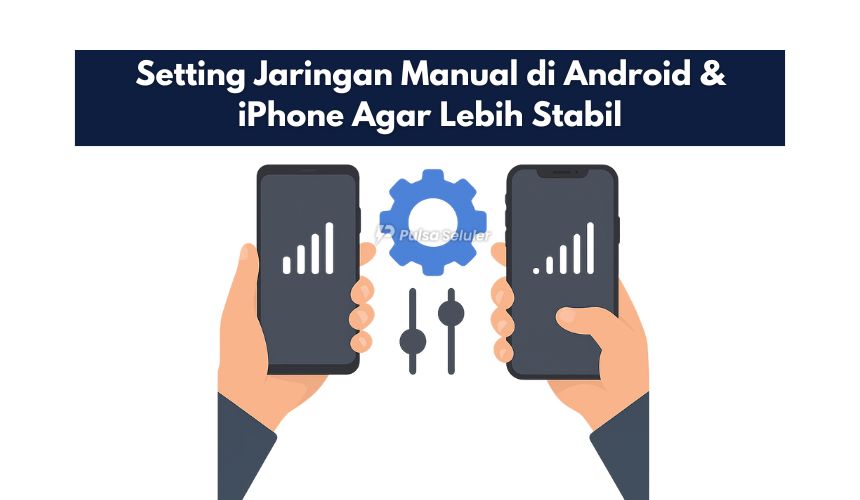 Setting Jaringan Manual di Android & iPhone Agar Lebih Stabil