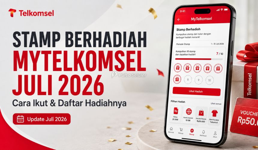 Stamp Berhadiah MyTelkomsel