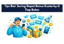 Tips Biar Sering Dapat Bonus Kuota by.U Tiap Bulan