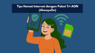 Tips Hemat Internet dengan Paket Tri AON (AlwaysOn)
