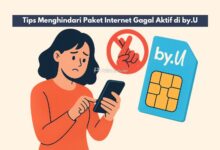 Tips Menghindari Paket Internet Gagal Aktif di by.U