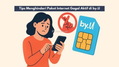 Tips Menghindari Paket Internet Gagal Aktif di by.U
