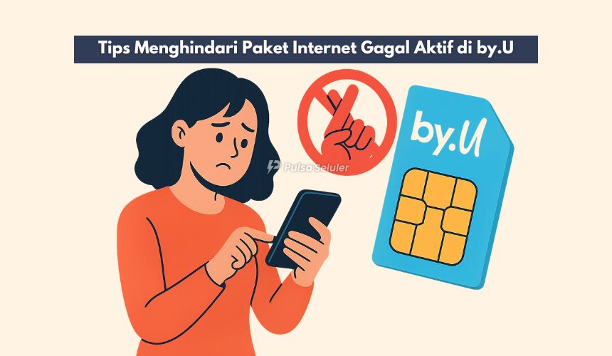 Tips Menghindari Paket Internet Gagal Aktif di by.U