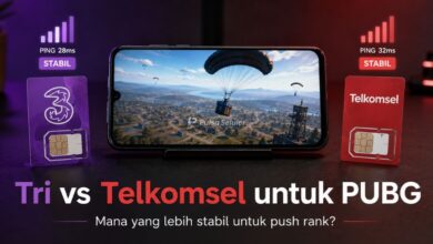 Tri vs Telkomsel untuk PUBG