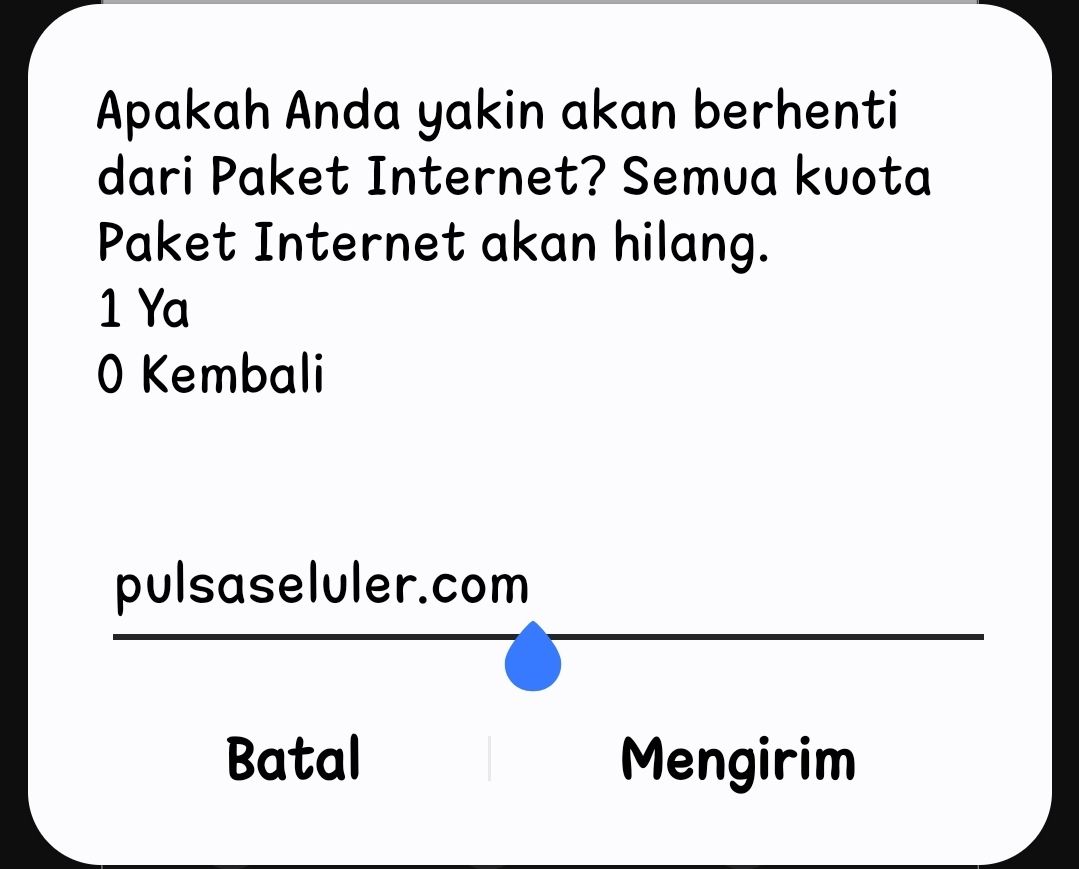 Unreg paket Indosat melalui Telepon