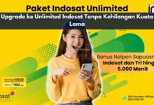 Upgrade ke Unlimited Indosat Tanpa Kehilangan Kuota Lama
