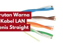 Urutan Warna Kabel LAN Jenis Straight