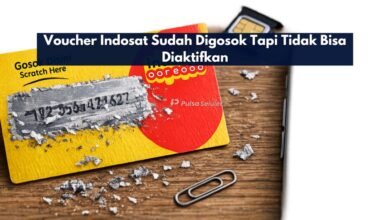Voucher Indosat Sudah Digosok Tapi Tidak Bisa Diaktifkan