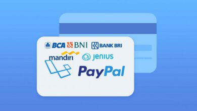 Cara Isi Saldo PayPal Dengan Bank BCA, BRI, BNI, Mandiri dan Jenius