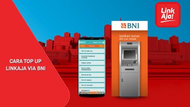 Cara Isi Top Up Saldo LinkAja Via Bank BNI