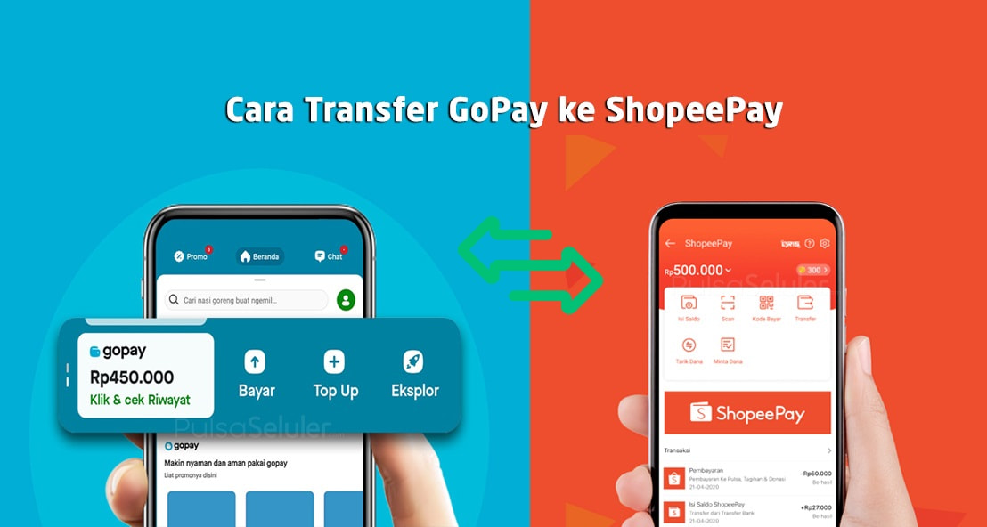 Cara Transfer Saldo GoPay ke ShopeePay