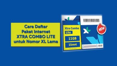 Cara Isi / Daftar Paket XL Xtra Combo Lite Di Nomor Kartu XL Lama