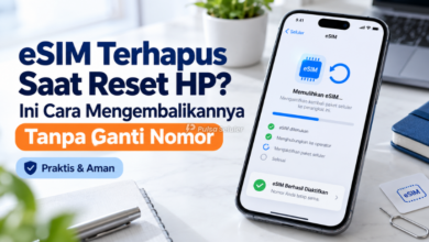 eSIM Terhapus Saat Reset HP