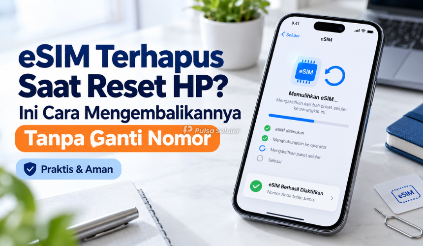 eSIM Terhapus Saat Reset HP