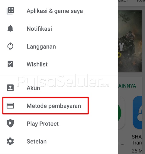 Metode Pembayaran Google Play Store