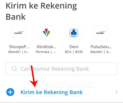 Tambahkan Rekening Bank