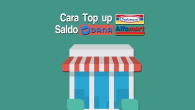 Cara Top Up Saldo DANA di Indomaret dan Alfamart