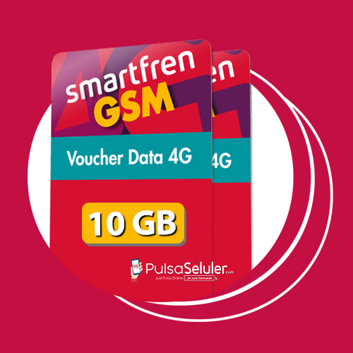 Paket Internet Voucher Data Smartfren - Kuota 10GB, 30 Hari