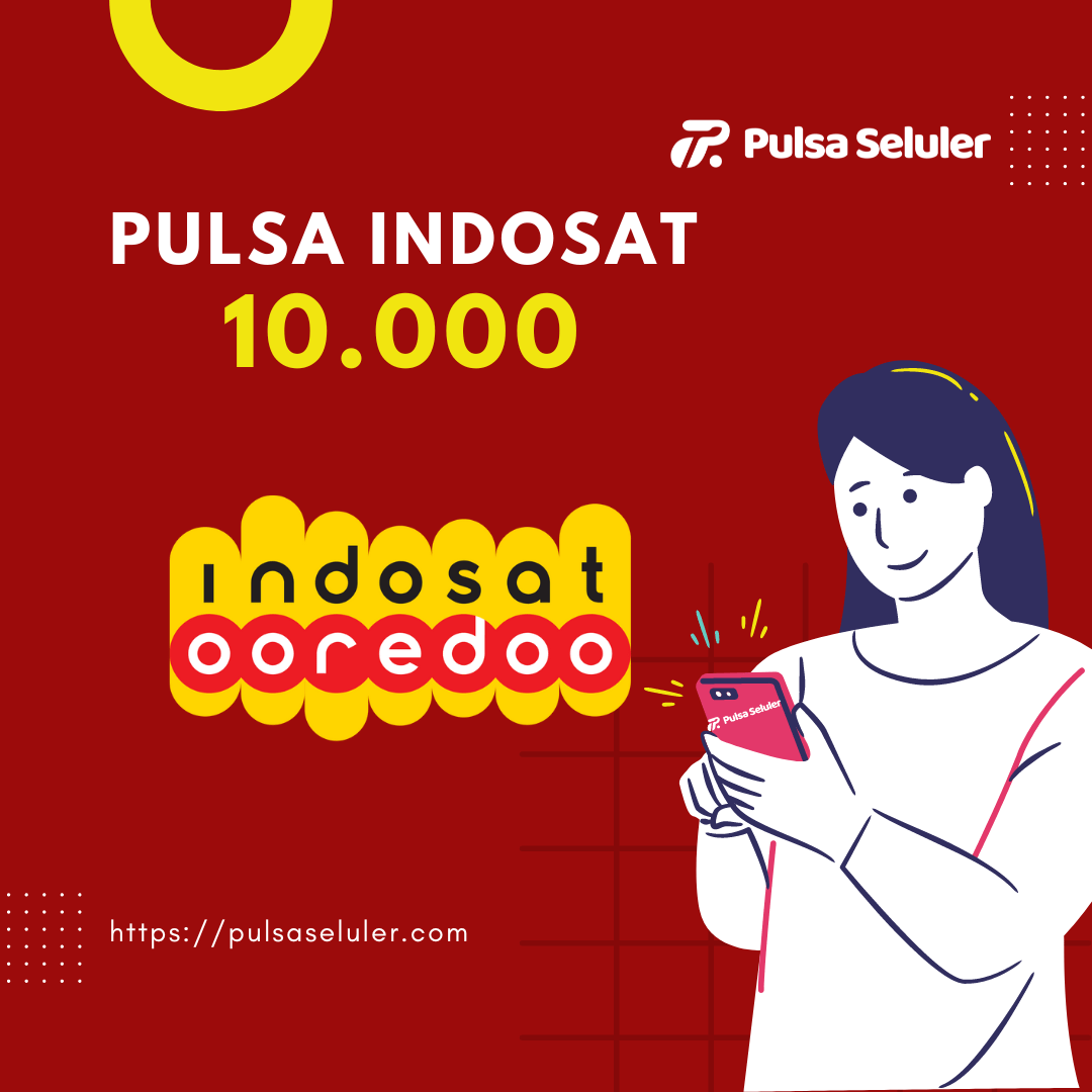 Pulsa INDOSAT - 10.000