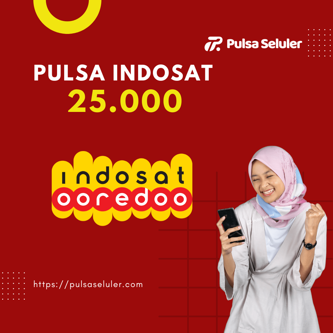 Pulsa INDOSAT - 25.000