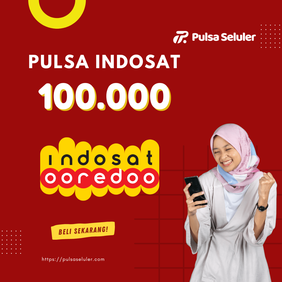 Pulsa INDOSAT - 100.000