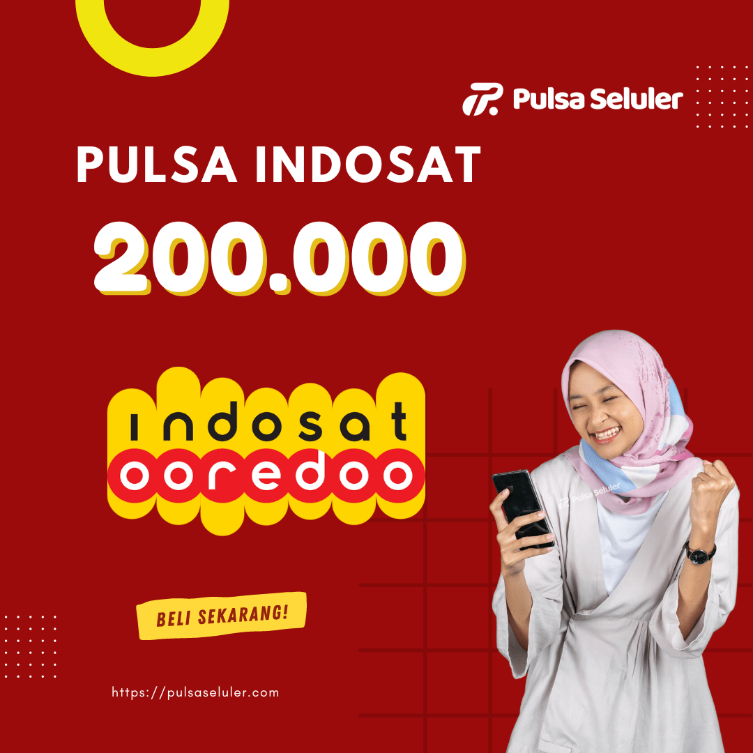 Pulsa INDOSAT - 200.000